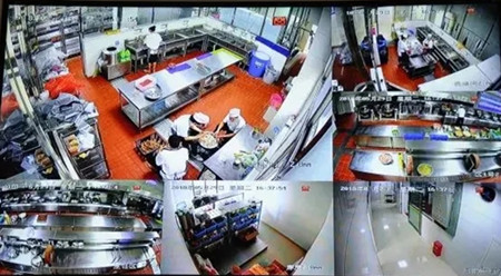 學(xué)校食堂安裝高清監(jiān)控攝像頭，不僅為了監(jiān)控更是為了舌尖上的安全